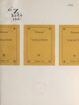 cover image of Vocation